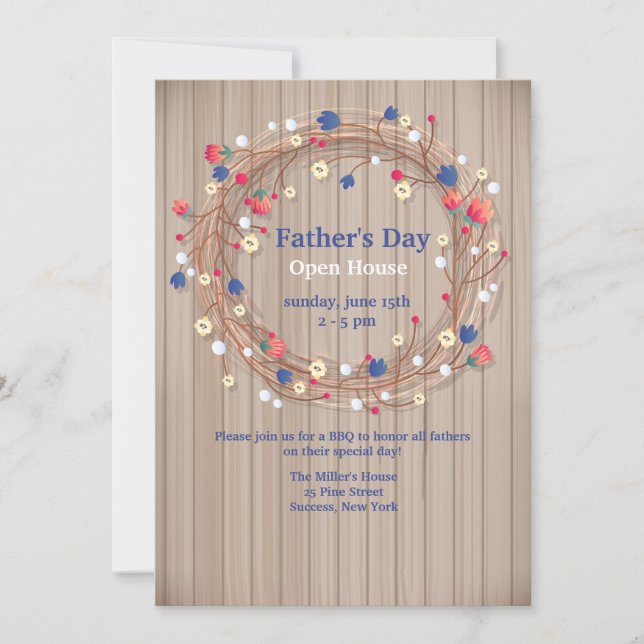 Sommarutandningsinbjudan Inbjudningar (Framsida)