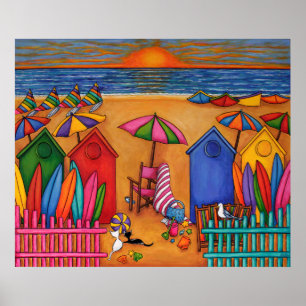 Sommarutskrift Poster