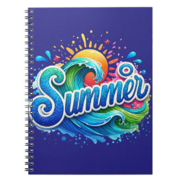 Sommarvågor Journal Anteckningsbok