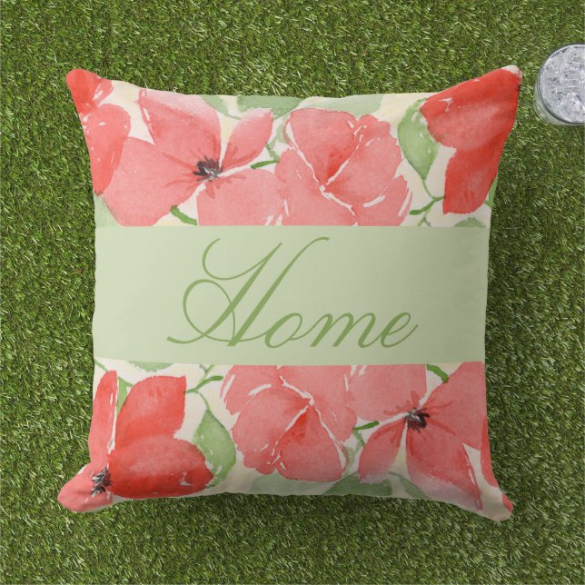 Sommarvallmo Kudde (Gräs)