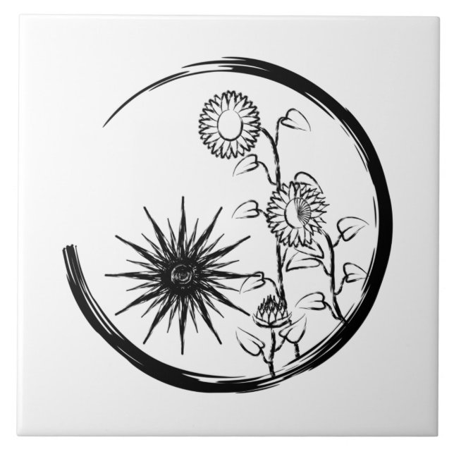 SommarVapensköld Kakelplatta (Framsidan)