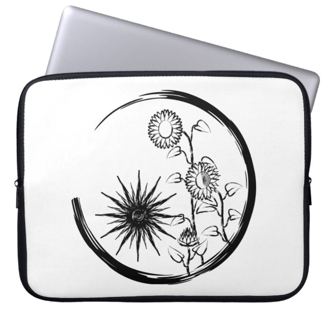 SommarVapensköld Laptop Fodral (Framsidan)