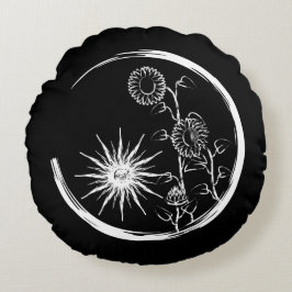 SommarVapensköld Rund Kudde