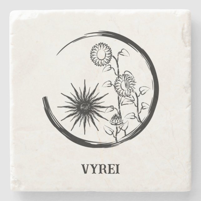 SommarVapensköld Stenunderlägg (Framsidan)