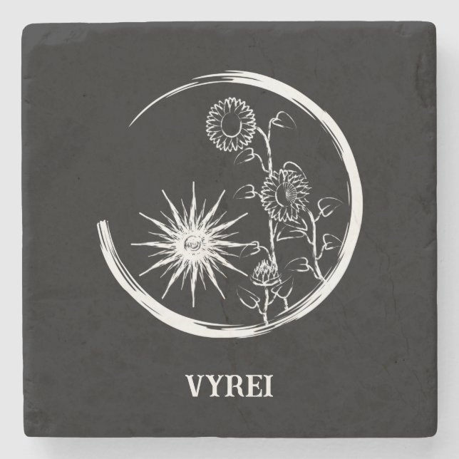 SommarVapensköld Stenunderlägg (Framsidan)