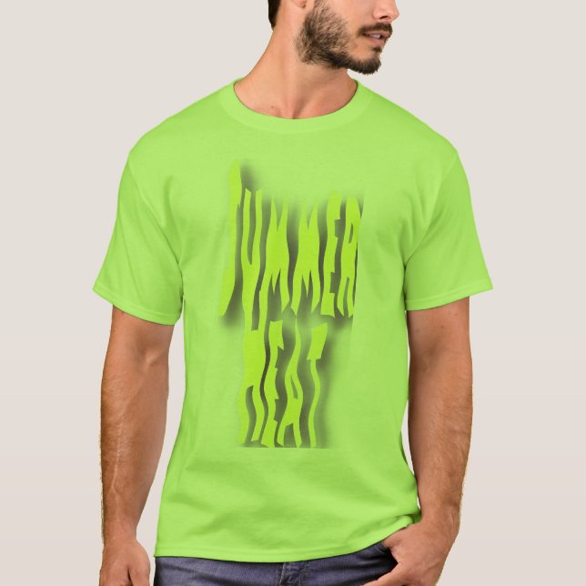 Sommarvärme Herr Lime T Shirt (Framsida)