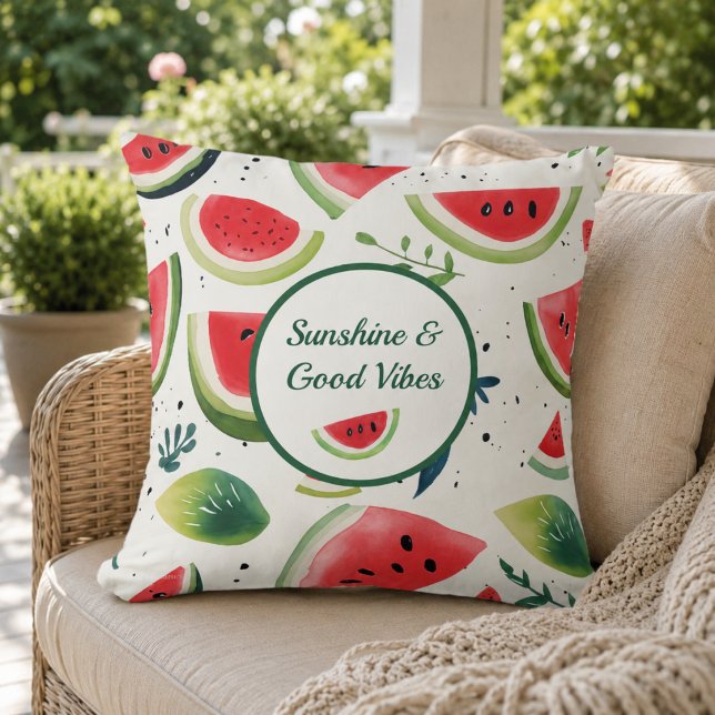 Sommarvattenmelon Kastkudde Kudde (Skapare uppladdad)