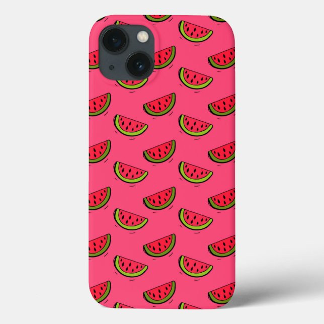 Sommarvattenmelon på Rosa Mönster (Baksida)