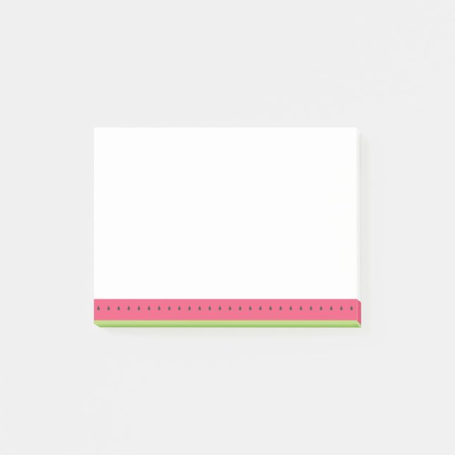 Sommarvattenmelon som Posta-det noterar Post-it Block (Framsida)