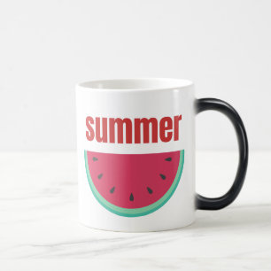 Sommarvattenmelonmagisk mugg   Färgväxlande mugg