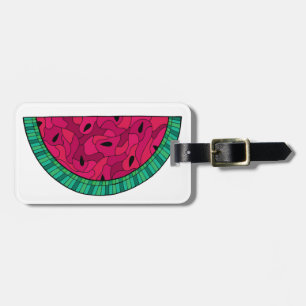Sommarvattenmelonmosaik Bagagebricka