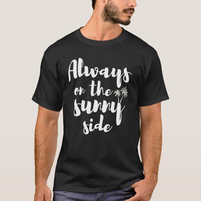 Sommarvecka - solnydag citerar alltid på Sol T Shirt (Framsida)