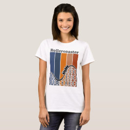 Sommarventilation Riding the Rollercoaster Retro T Shirt