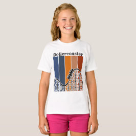 Sommarventilation Riding the Rollercoaster Retro T Shirt