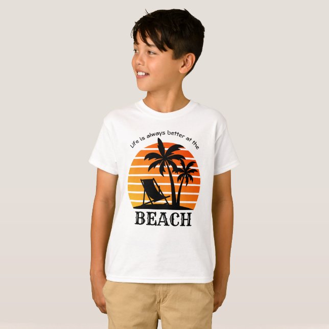 Sommarventilationen är alltid bättre i Beach T Shirt (Hel framsida)