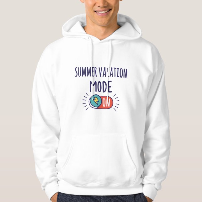 Sommarventilationsläge på hoodie (Framsida)