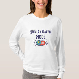 Sommarventilationsläge på t shirt