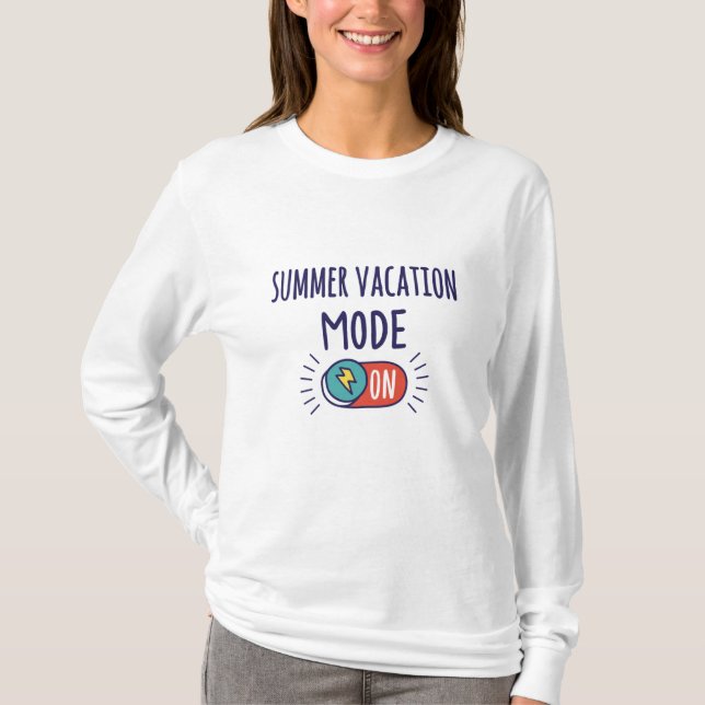 Sommarventilationsläge på t shirt (Framsida)