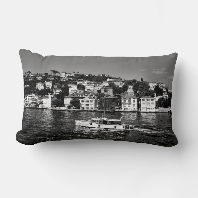Sommarvibe i Bosporen i Istanbul Lumbarkudde (Framsida)