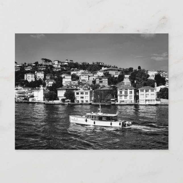 Sommarvibe i Bosporen i Istanbul Vykort (Framsida)