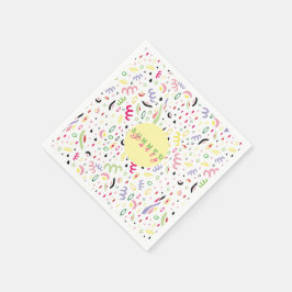 Sommarvibe. Pappersservett