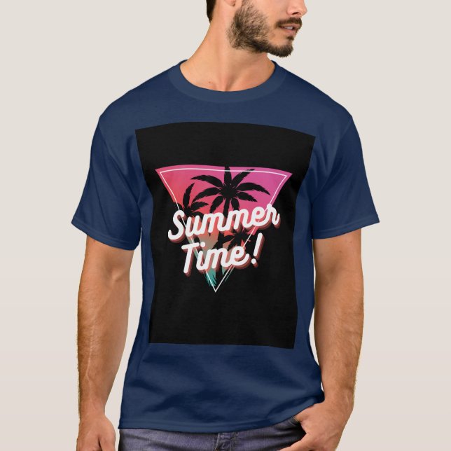 Sommarvibe t-Shirt (Framsida)