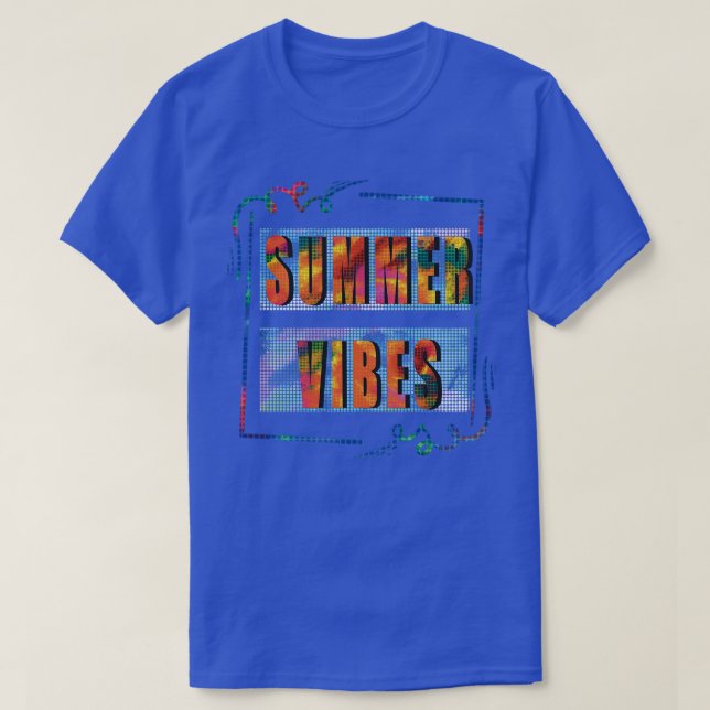 Sommarvibes 2 t shirt (Design framsida)