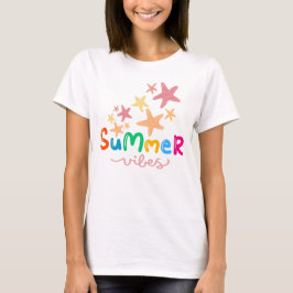 Sommarvibes och Starfish Women's T Shirt