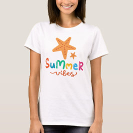 Sommarvibes och Starfish Women's T Shirt