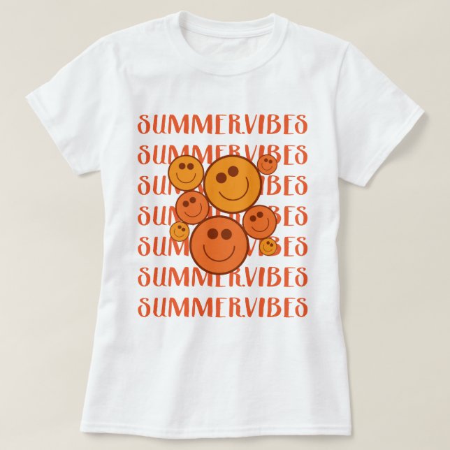 Sommarvibes T Shirt (Design framsida)