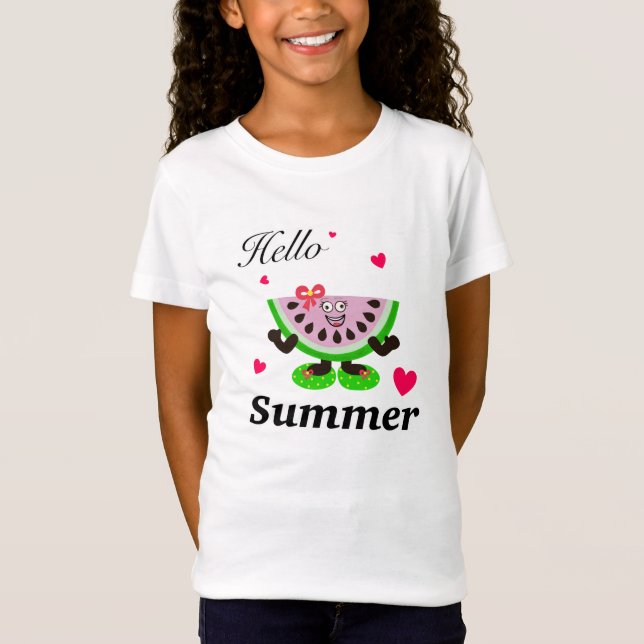 Sommarvibes T Shirt (Framsida)