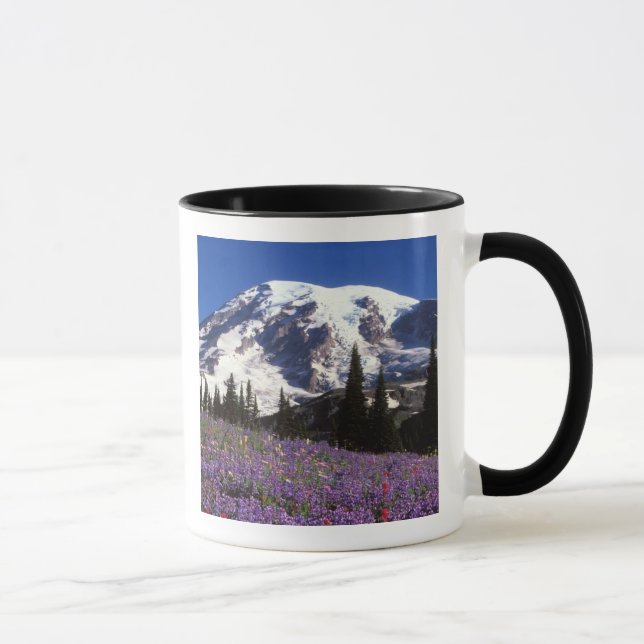sommarvildblommor vid foten av Mount Rainier, 2 Mugg (Höger)