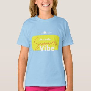 Sommarvisaren, söt, blå, färglös bära t shirt