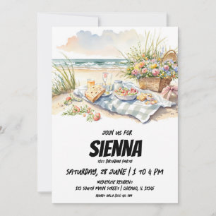 Sommarvisningsinbjudan till Picnic-stranden Inbjudningar