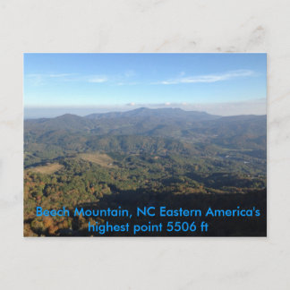 Sommarvy för Beech-berget Vykort