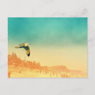 Sommarvykort för vintage vykort