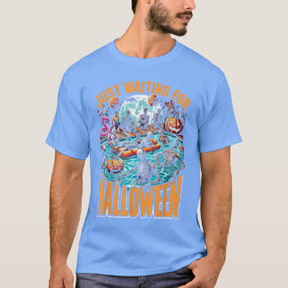 Sommarween Halloween Sommar Bara I Väntan På Hallo T Shirt