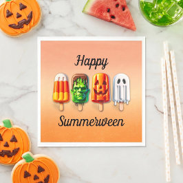 Sommarween Halloween Sommarfest Pappersservett