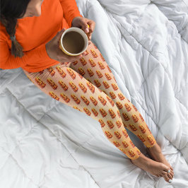 Sommarween Sommar Halloween JackoLykta Glasspinnar Leggings