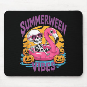 Sommarween-vibbar Skelett Flamingo Kuslig Hallowee Musmatta
