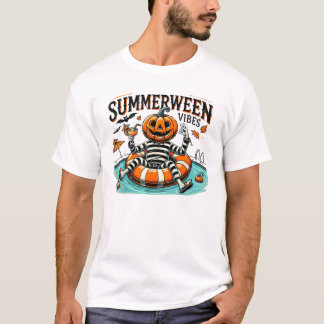 Sommarween-vibbar Skum sommar T Shirt
