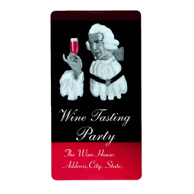 SOMMELIER VIN TASTING PARTY FRAKTSEDEL (Framsidan)