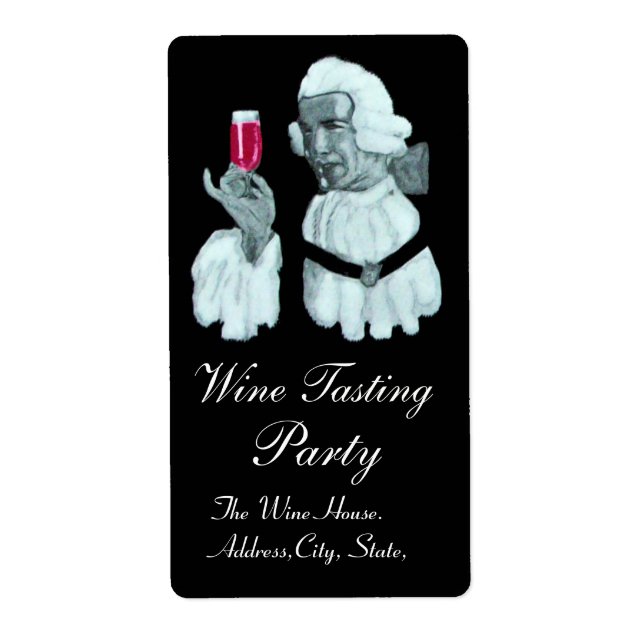 SOMMELIER VIN TASTING PARTY FRAKTSEDEL (Framsidan)