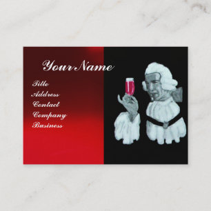 SOMMELIER VIN TASTING PARTY,RED VAX SEAL,Pearl Visitkort