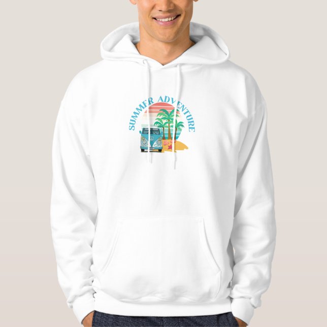 SOMMER ÄVENTYR HOODIE (Framsida)