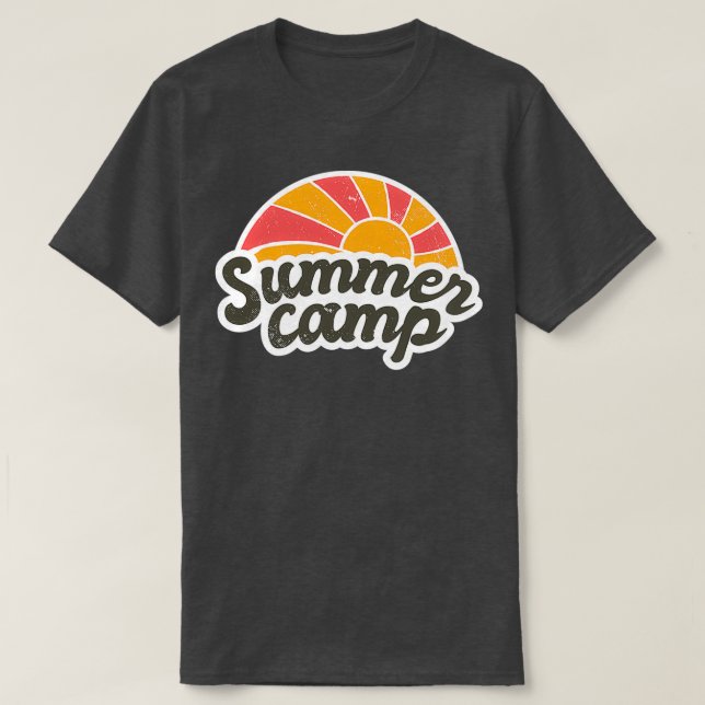 SOMMER CAMP-VINTAGE T SHIRT (Design framsida)