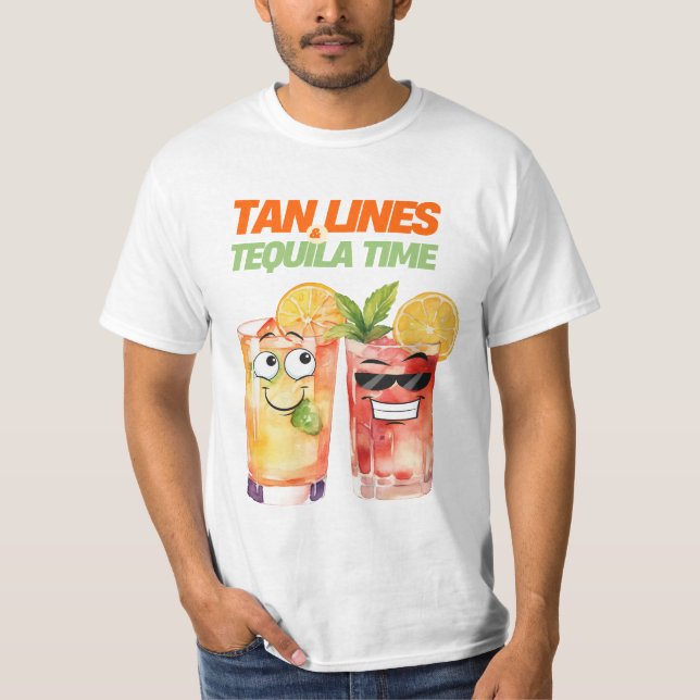 SOMMER DRINKS T SHIRT (Framsida)