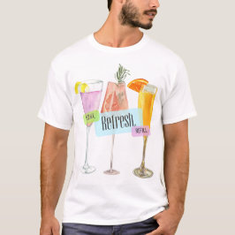SOMMER DRINKS T SHIRT