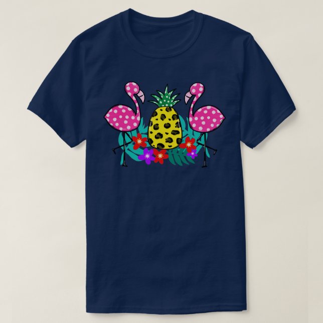 SOMMER flamingo T Shirt (Design framsida)