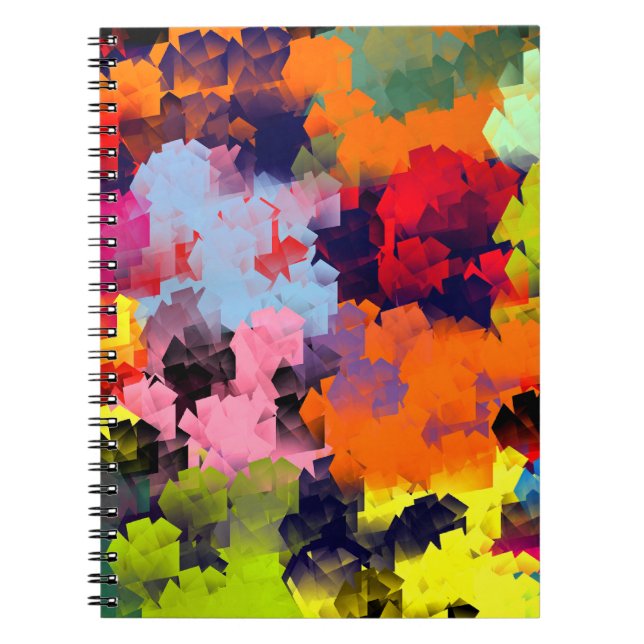 SOMMER FLOWERS ANTECKNINGSBOK MED SPIRAL (Framsidan)